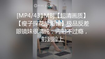 [MP4/431MB]【超清画质】【瘦子探花梦幻馆】极品反差眼镜妹很清纯，内射不过瘾，射到脸上