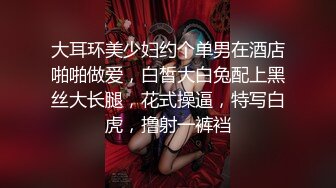 大耳环美少妇约个单男在酒店啪啪做爱，白皙大白兔配上黑丝大长腿，花式操逼，特写白虎，撸射一裤裆