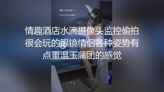 情趣酒店水滴摄像头监控偷拍很会玩的眼镜情侣各种姿势有点重温玉蒲团的感觉