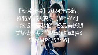 【新片速遞】2024年最新，推特成都夫妻，【Yin-YY】，绝版性爱私拍，极品美长腿美娇妻，疯狂3P享乐销魂[485M/MP4/53:36]